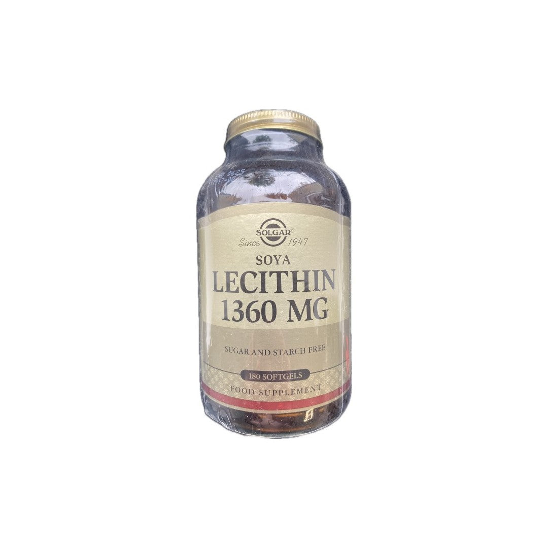 Sojalecithin 1360 mg 180 Weichkapseln Solgar